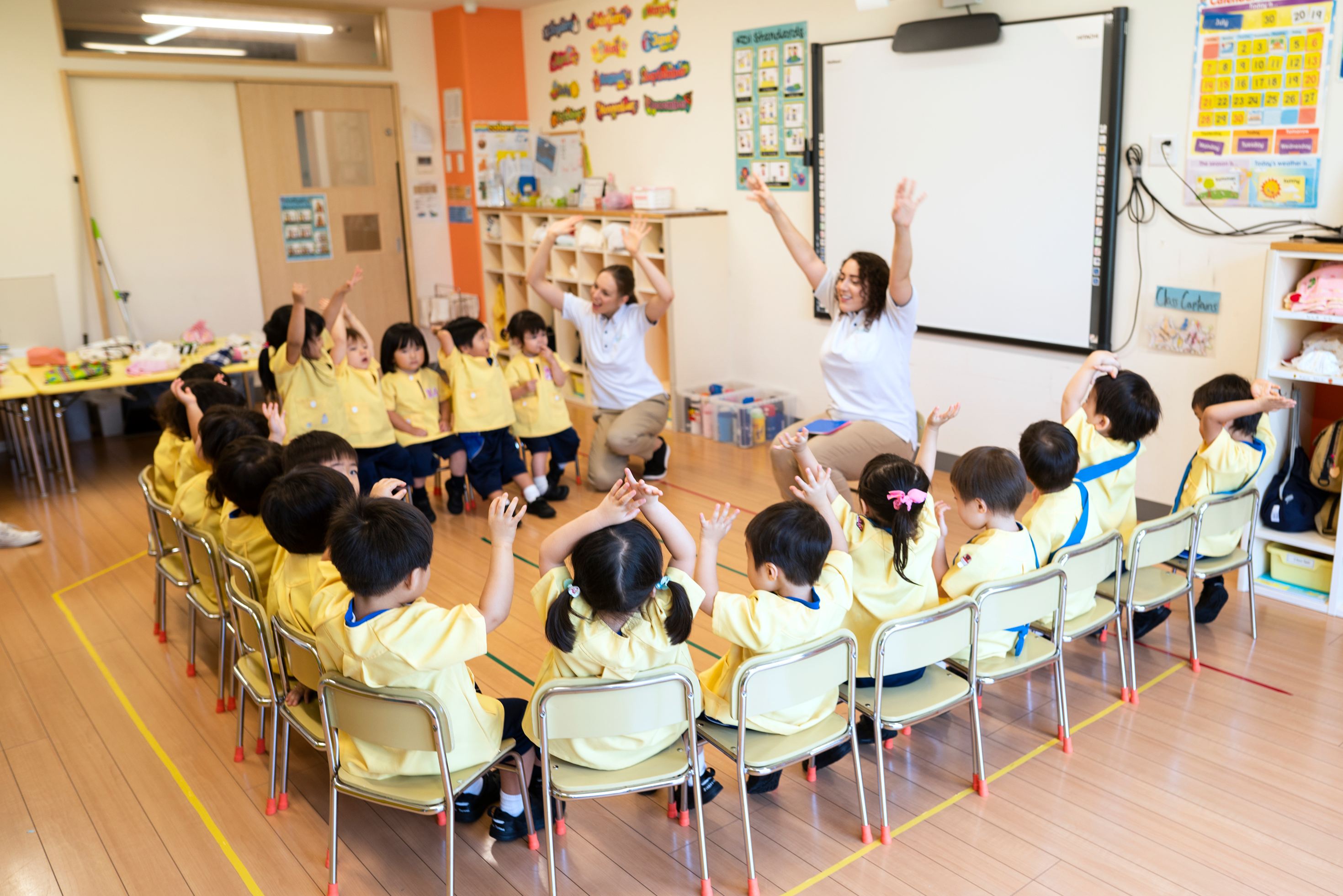 園見学の様子